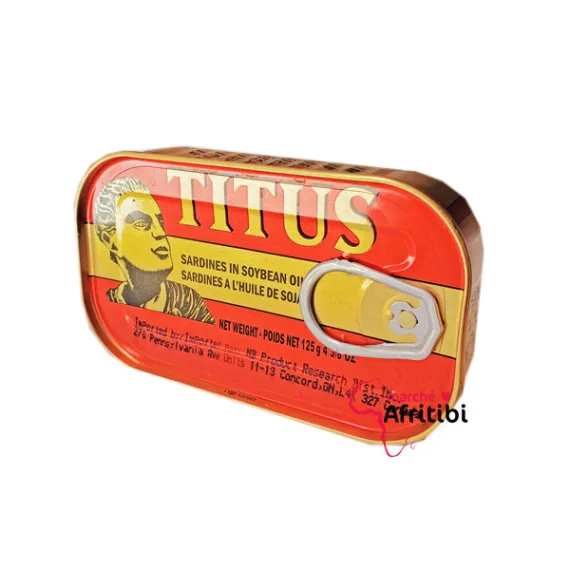 sardines - Titus, Afritibi