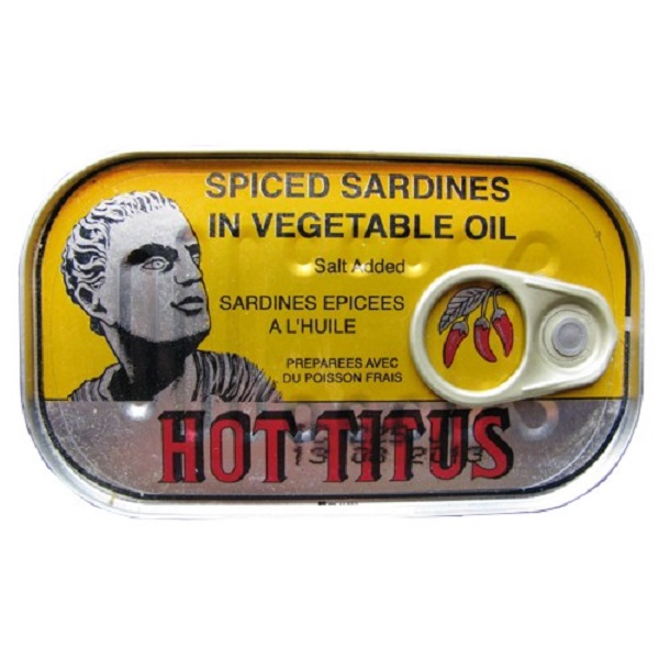 hot titus sardines