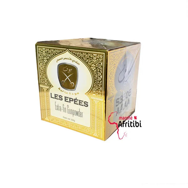 extra fine gunpowder green tea 200G Green tea, Afritibi